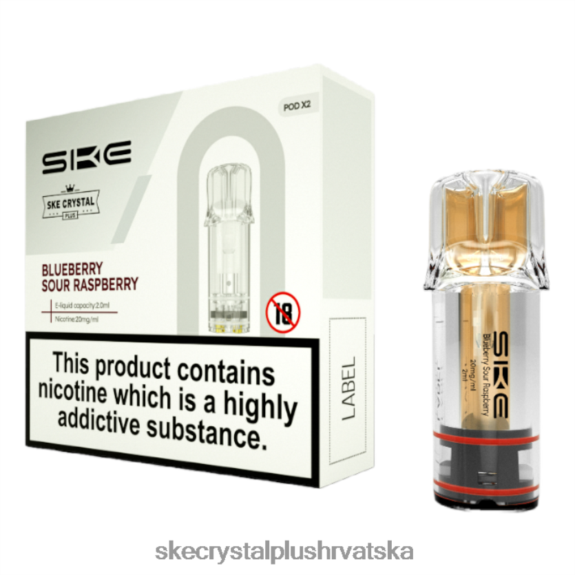 SKE Vape Refills | kristalne vape plus mahune SKE borovnica kisela malina XLX2ZT107
