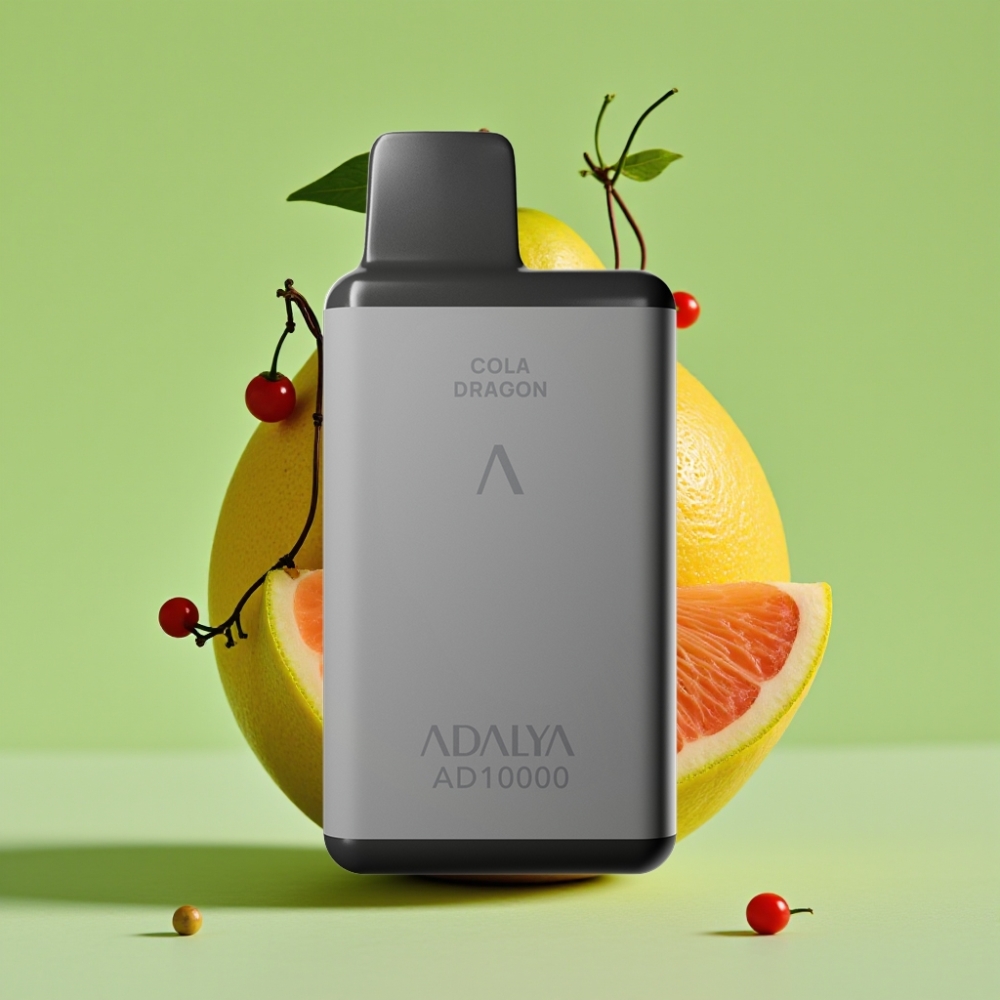 Adalya AD 10000 Puffs Disposable Vape Moja Ljubav Space Gray USB-C 14ml 2%