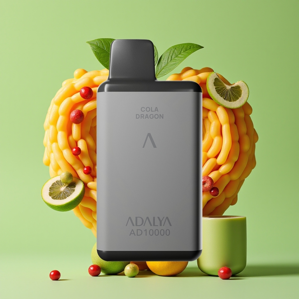 Adalya AD 10000 Puffs Jednokratna Vape Ljubav 66 Siva Svemirska, USB-C, 14 ml