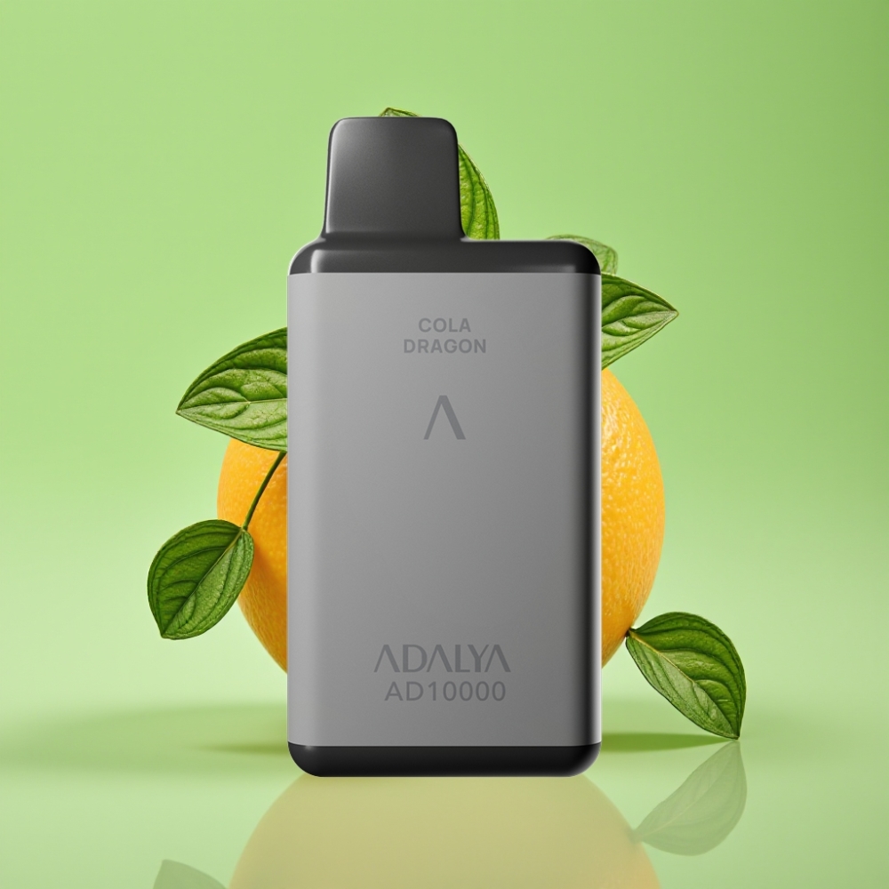 Adalya AD 10000 Puffs Jednokratna Vape Svemirska siva Mint Point, USB-C, 14 ml, 2% nikotina