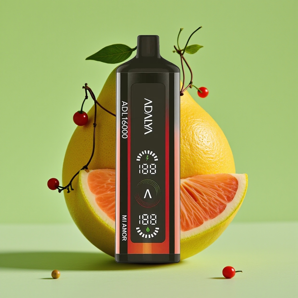Adalya ADL 16000 PRO Puffs Jednokratna Vape Moja Ljubav, USB-C, Digitalni ekran, Smart Mesh Coil