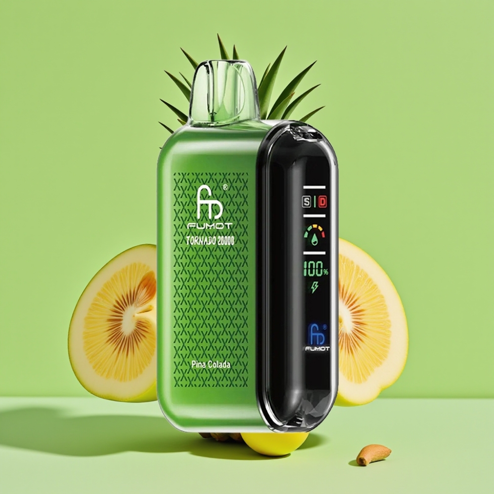 Fumot Tornado 20000 Pufova Dual Mesh Coil 20ml 850mAh Pina Colada