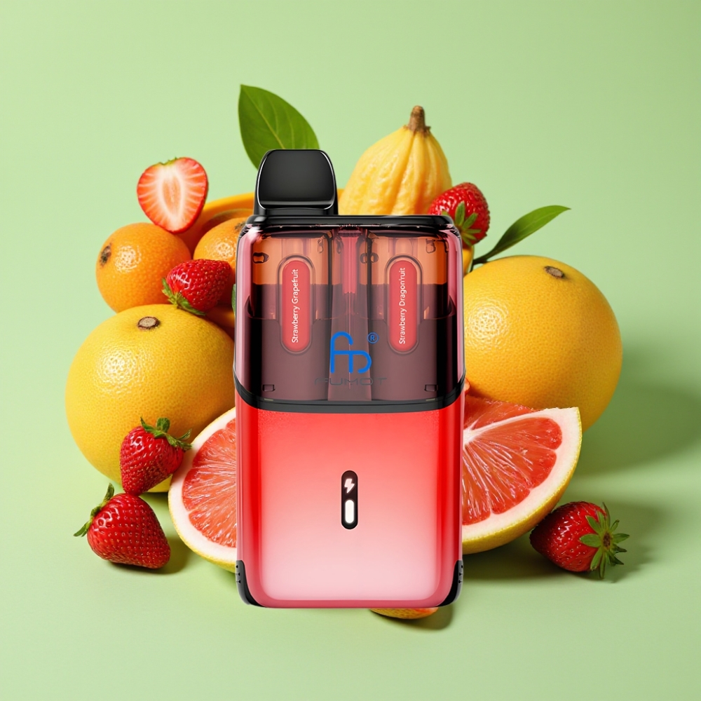 Fumot Ultra T32000 Disposable Vape 32000 pufova, 800mAh, 24ml, Jagoda Grejpfrut - Jagoda Zmajevo Voće