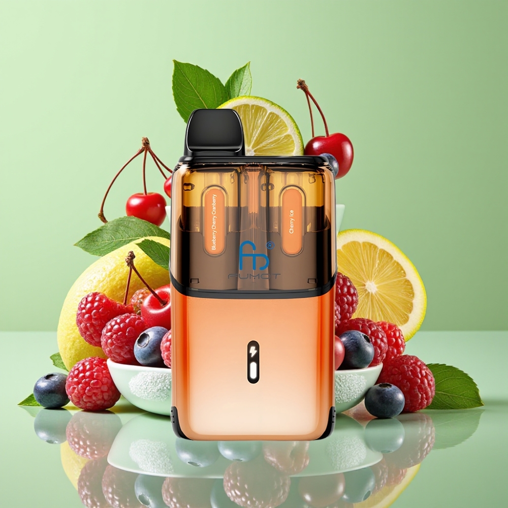Fumot Ultra T32000 Jednokratna Vape Borovica Trešnja Brusnica - Trešnja Led 32000 puševa, 800mAh, 24ml