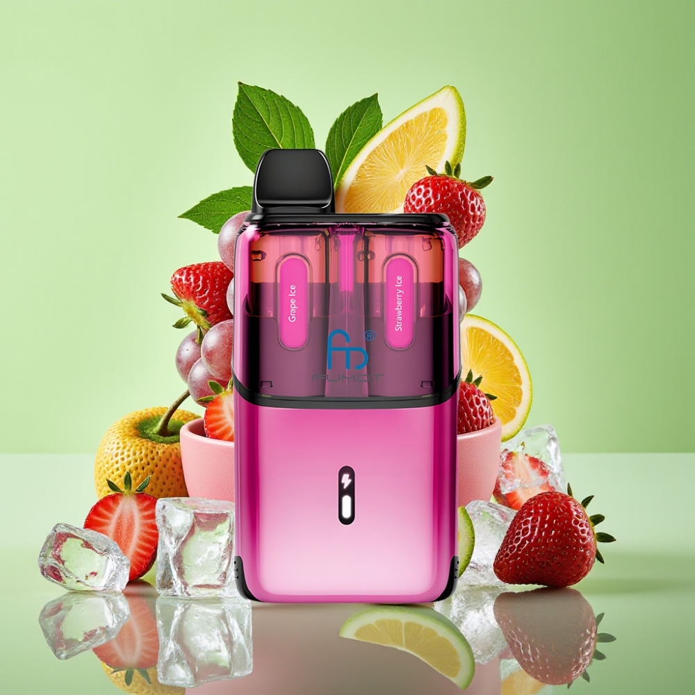 Fumot Ultra T32000 Jednokratna Vape Grožđe Led - Jagoda Led, 32000 pufova, 800mAh, Type-C, 20mg
