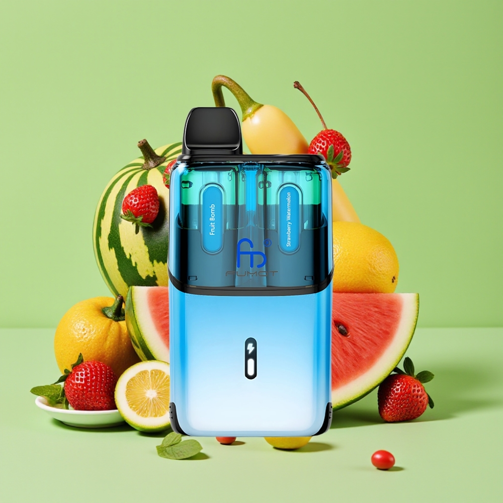 Fumot Ultra T32000 Jednokratna Vape Voćna Bomba - Jagoda Lubenica, 32000 pufova, 800mAh, Type-C, 20mg