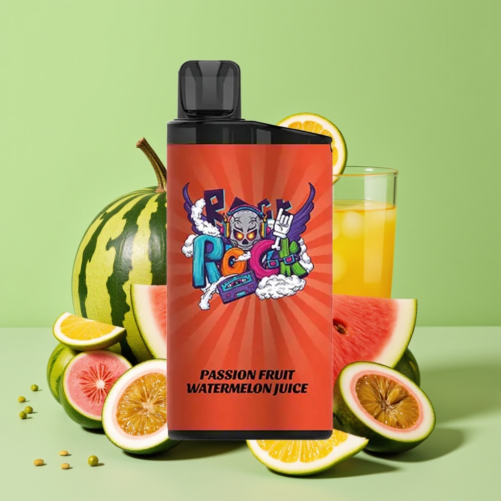 IGET Bar 3500 Puffs Jednokratna Vape Marakuja Lubenica Sok (1400 mAh, 1.2 Ohm Mesh Coil)