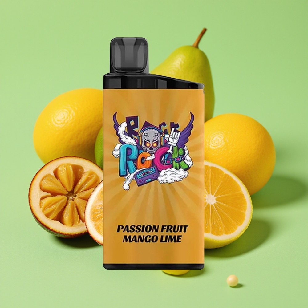 IGET Bar 3500 Puffs Jednokratna Vape Marakuja Mango Limeta, 1400 mAh, Mesh Coil 1.2 Ohm