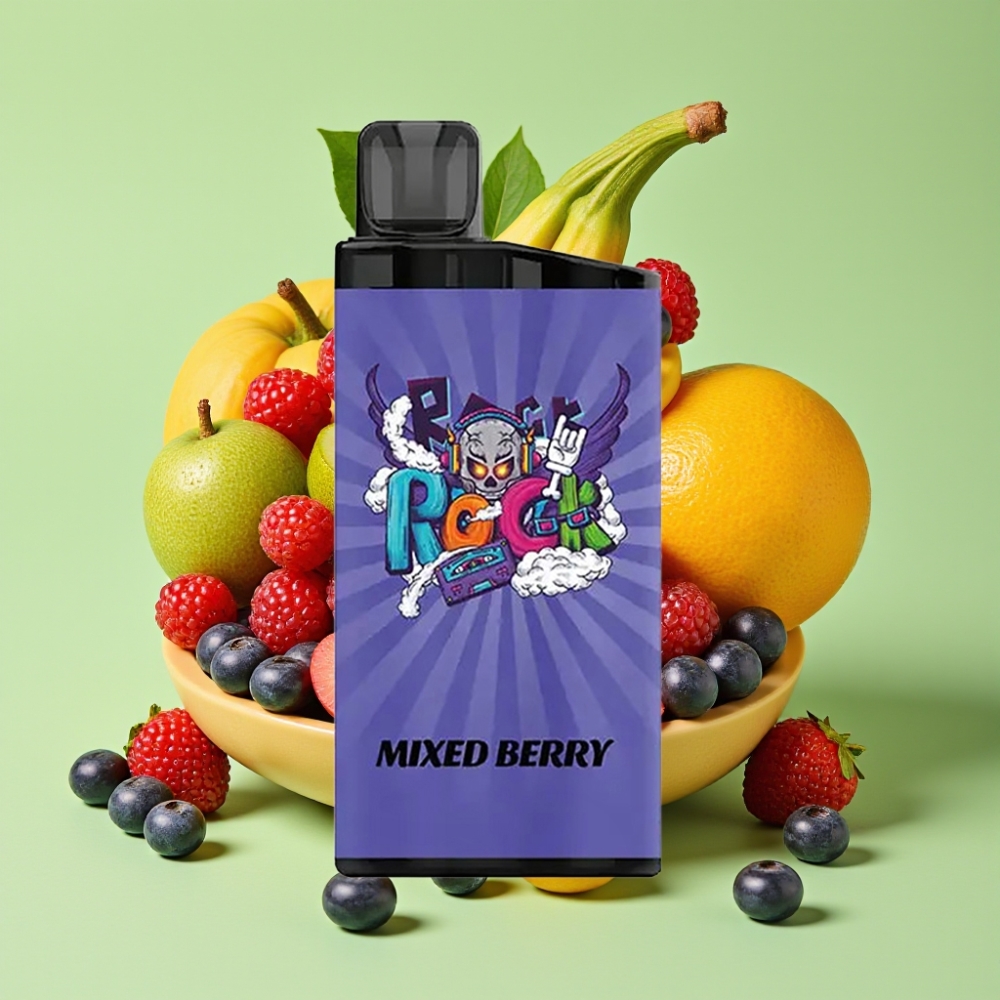 IGET Bar 3500 Puffs Jednokratna Vape Mješovito Bobice – 1400 mAh, 1.2 Ohm Mrežasti Svijet
