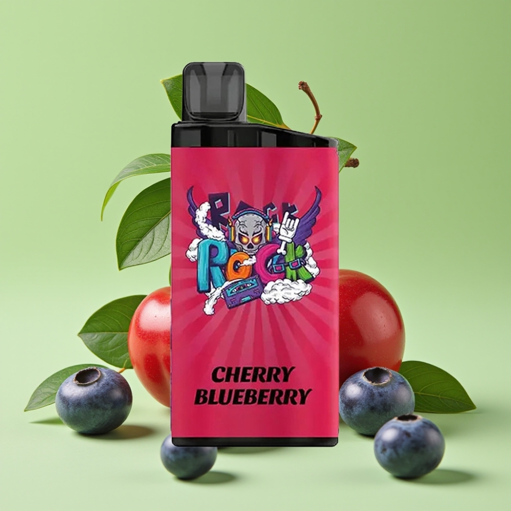 IGET Bar 3500 Puffs Jednokratna Vape Trešnja Borovnica – 1400 mAh, 1.2 Ohm Mesh Coil