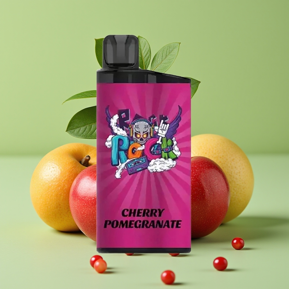 IGET Bar 3500 Puffs Jednokratna Vape Trešnja Nar (41.3x21.3x94.5mm, 1400 mAh)