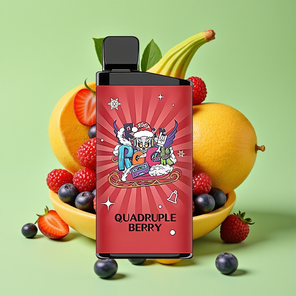 IGET Bar 3500 Puffs Jednokratna Vape Četverostruka Bobica
