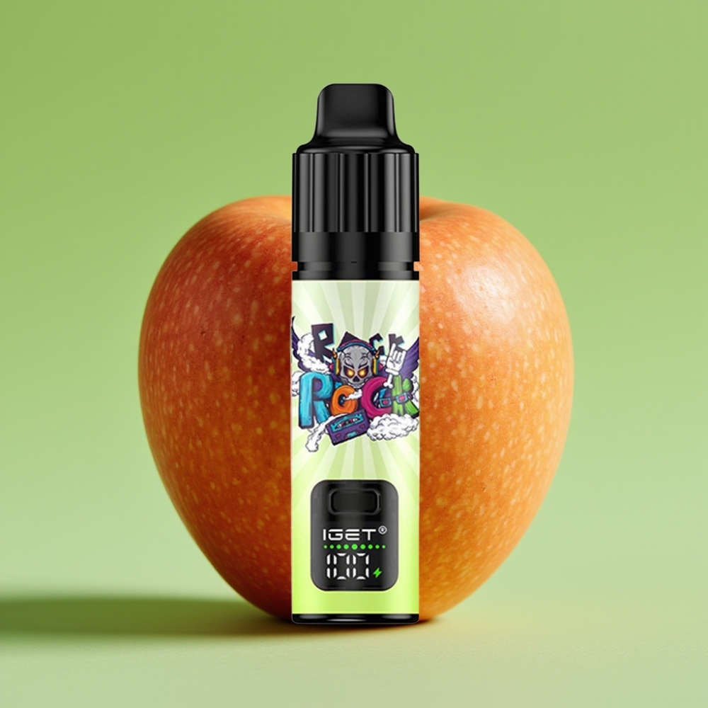 IGET BAR PLUS S3 POD 10000 Puffs Jednokratna Vape Dvostruka Jabuka 18ml 5% 950mAh