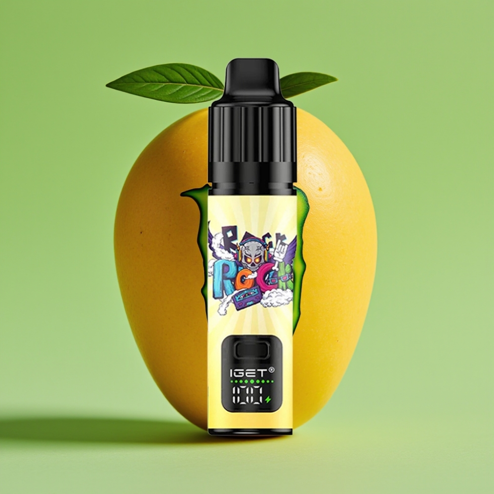 IGET BAR PLUS S3 POD 10000 Puniš Jednokratni Vape Mango Čudovište 18ml 50mg 950mAh