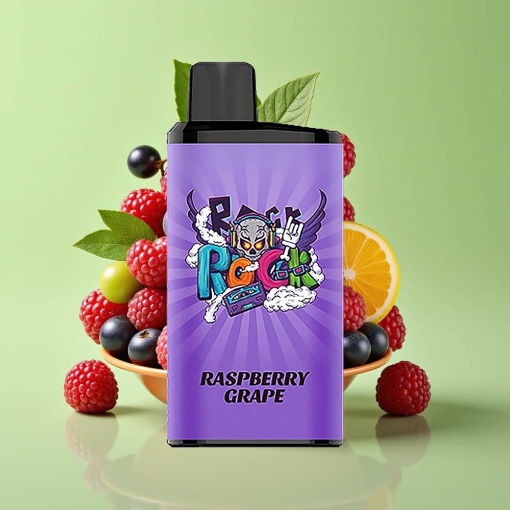 IGET Bar Pro 10000 Puffs Jednokratna Vape Malina Grožđe – 2000 mAh, 1.2 Ohm Mesh Coil