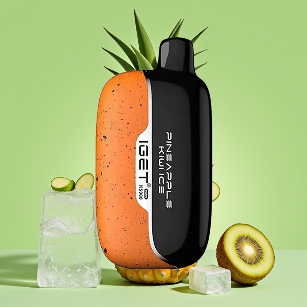 IGET Moon K5000 Pufova Jednokratna Vape Ananas Kiša Ledar
