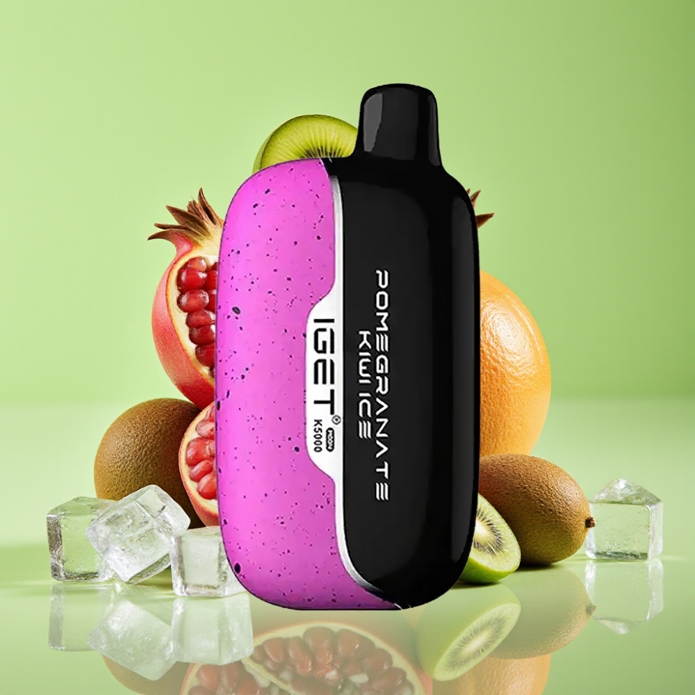 IGET Moon K5000 Pufova Jednokratna Vape Naranca Kiši Ledenjac (81.5g, 49.5x25.3x99.4 mm)