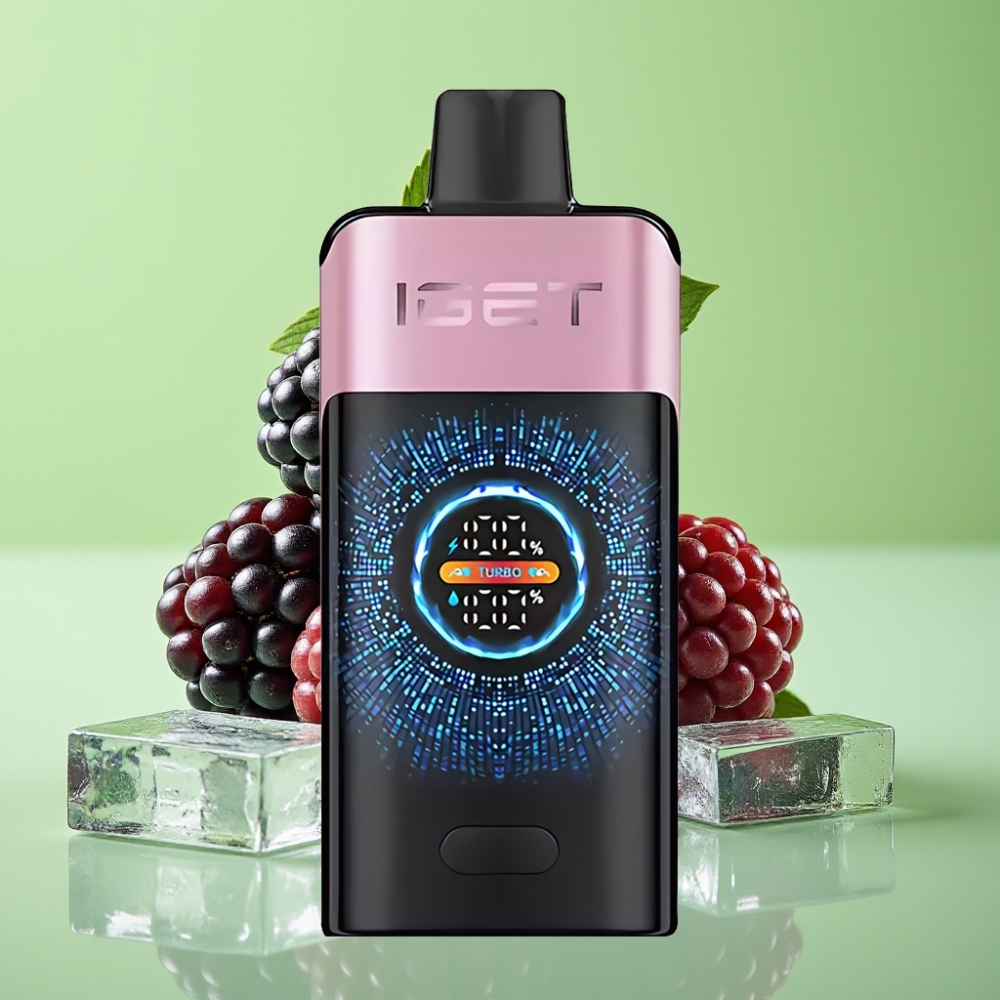 IGET ONE 12000 Pufova Jednokratna Vape Blackberry Ice – 2700 mAh, Dual Mesh Coil