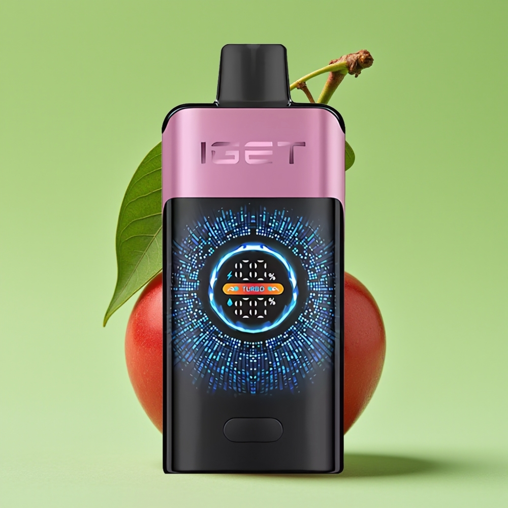 IGET ONE 12000 Pufova Jednokratna Vape Cherry Čudovište s Turbo Modom i Velikim Zaslonom