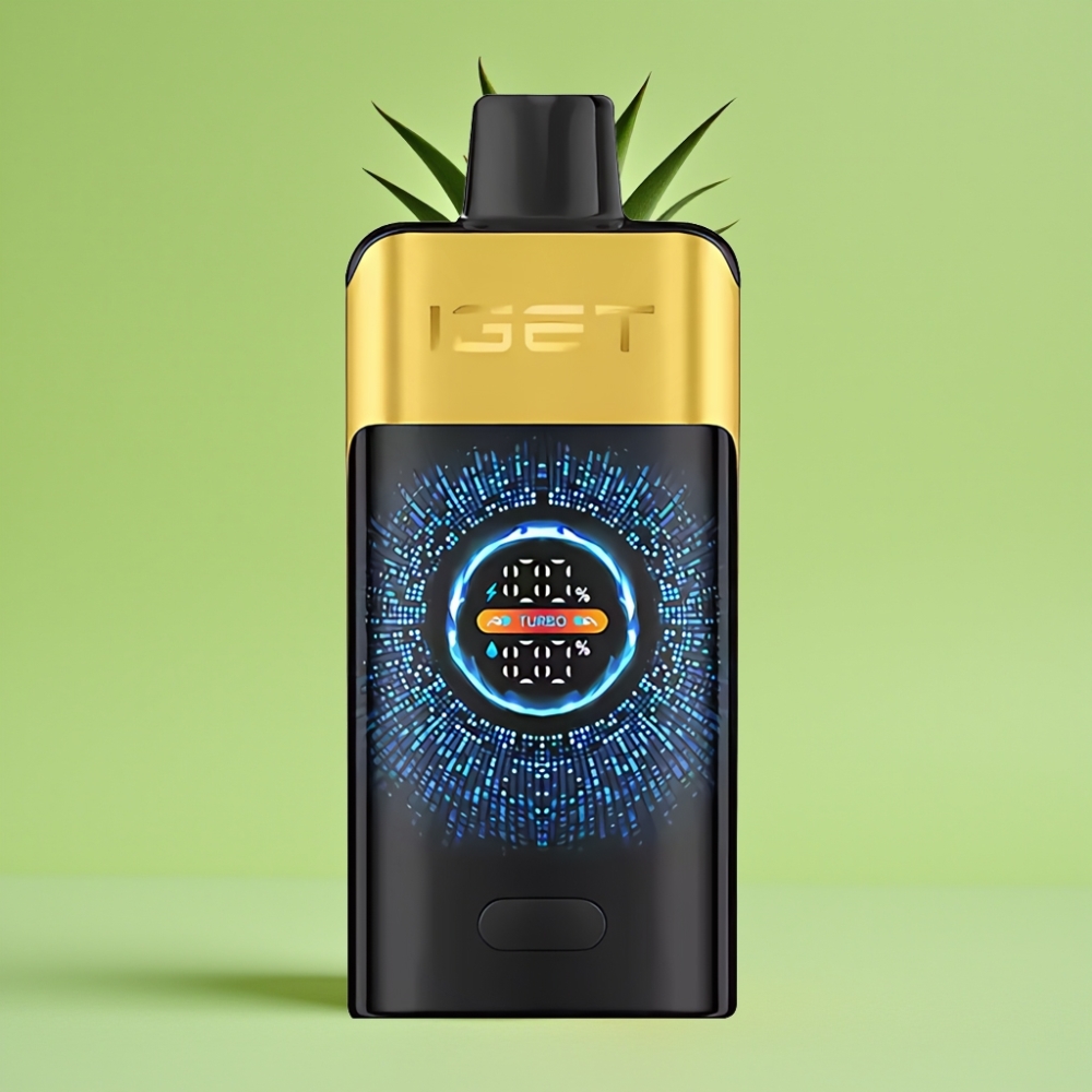 IGET ONE 12000 Puhi Jednokratna Vape Kivi Ananas s 2700 mAh i Zaslonom