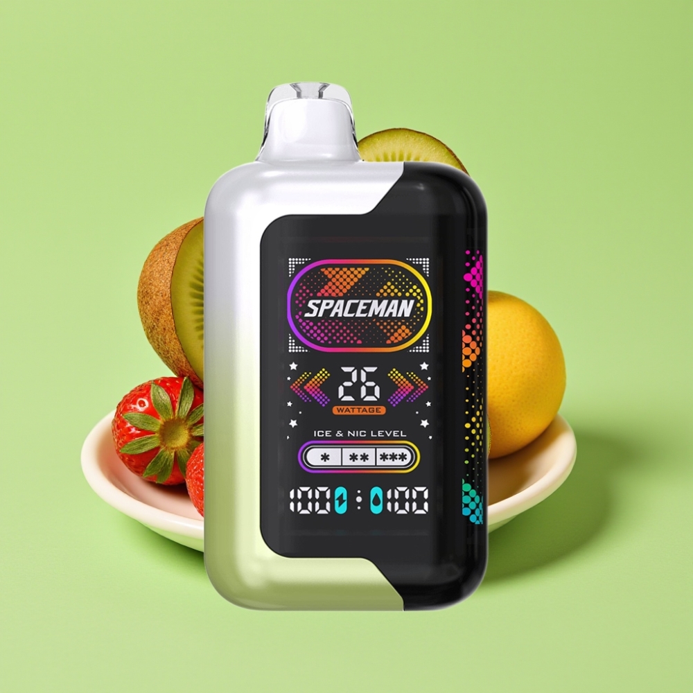 SMOK Spaceman SP40000 Zero Nikotin Disposable 40000 Puffova 20ml Jagoda Kivi