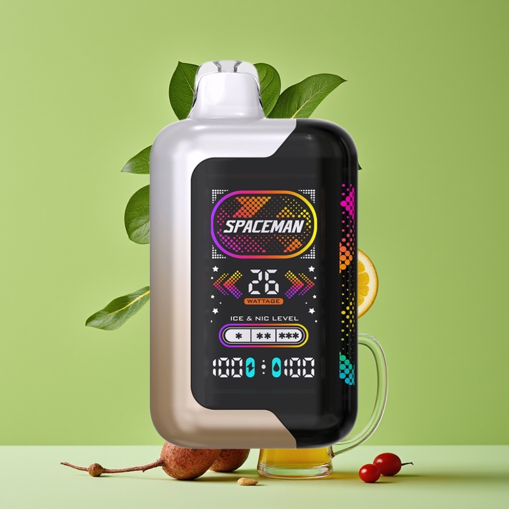 SMOK Spaceman SP40000 Zero Nikotin Disposable Vape Pivsko 40000 puševa 20ml 1000mAh