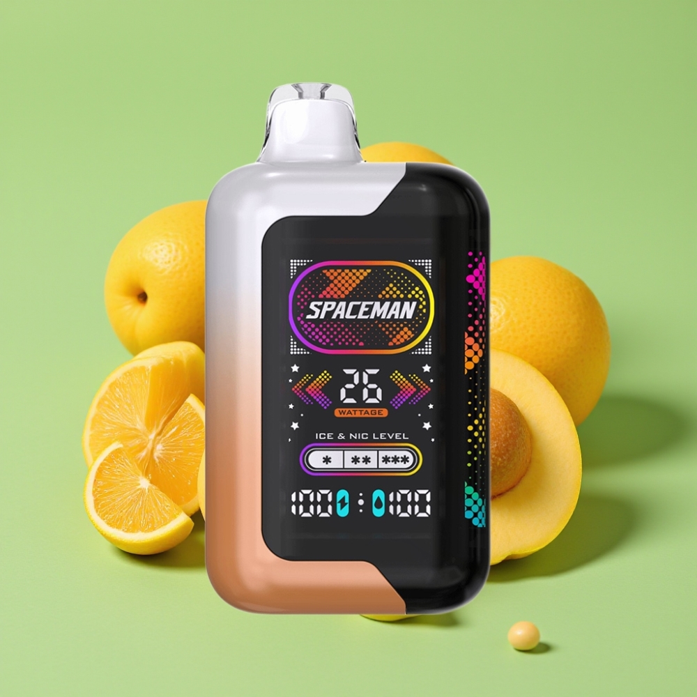 SMOK Spaceman SP40000 Zero Nikotina Disposable 40000 puffova 20ml Kiseli Mango Medena Rosa