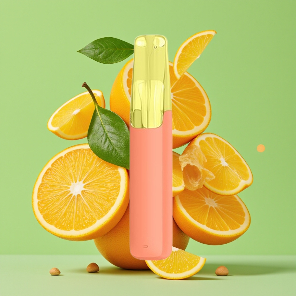 Snowplus Dash 4000 Puffs Jednokratni Uređaj Keramički Atomajzer 530 mAh 7.5 ml Narančasta Soda