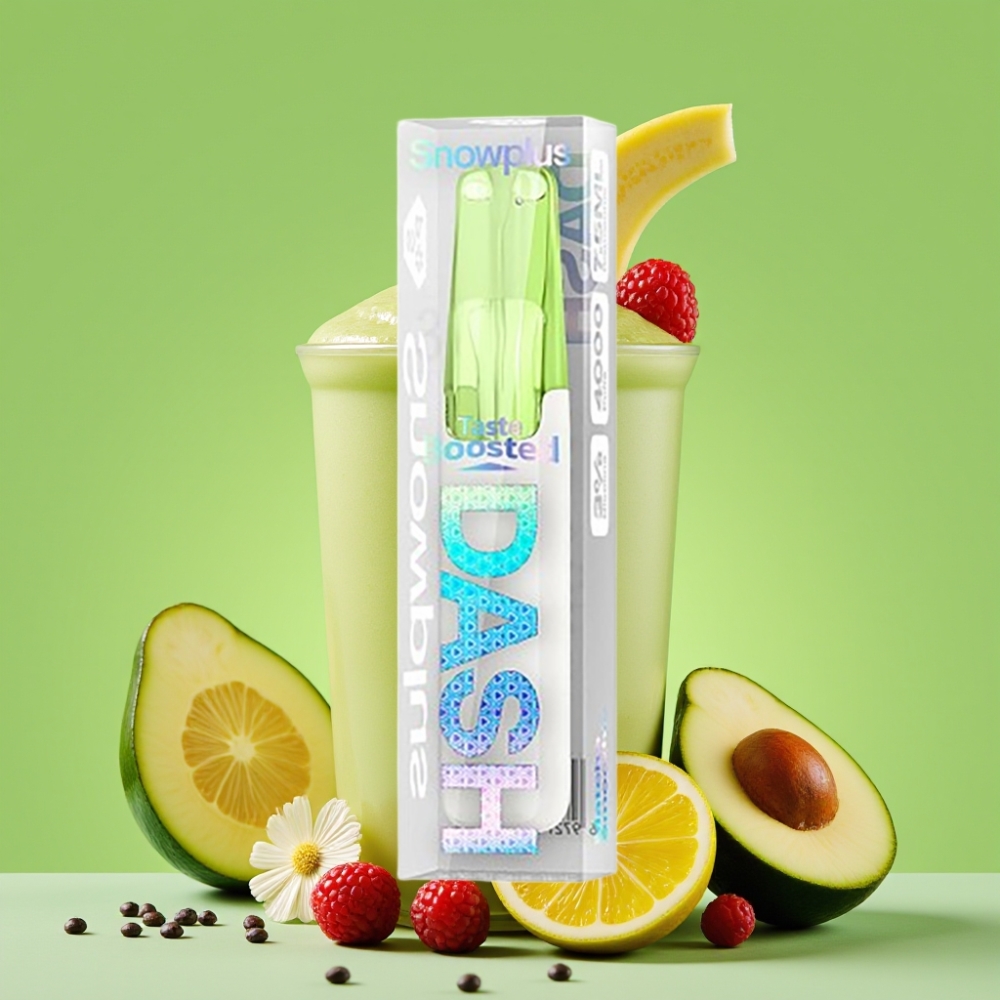 Snowplus Dash 4000 Puffs Jednokratni Uređaj Keramički Atomajzer Matcha Smoothie