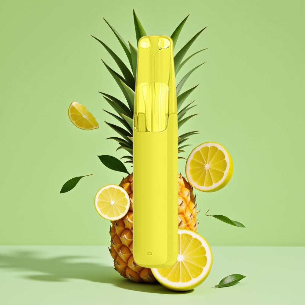 Snowplus Dash 4000 Puffs Jednokratni Uređaj Limeta Ananas Keramički 530 mAh 7.5 ml