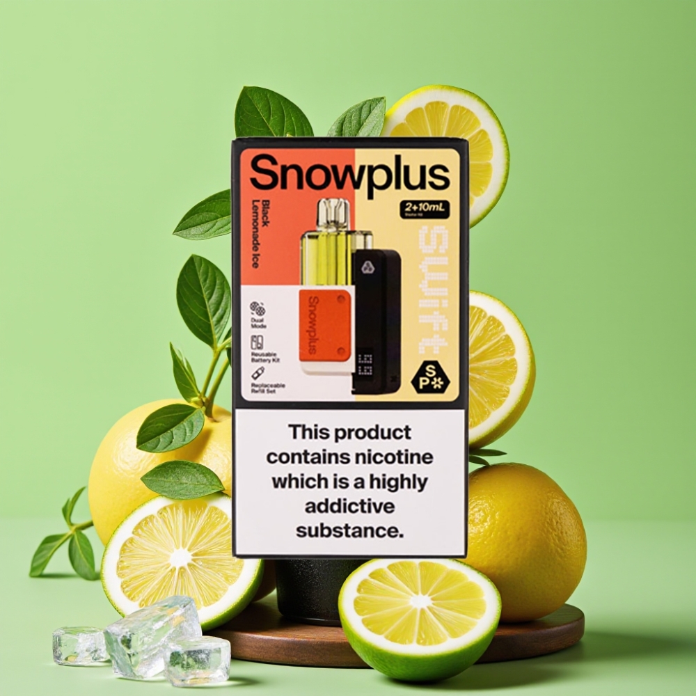 Snowplus Swift 5000 Puffs Dual Mesh Crna Limunada Led Prefilled Pod Kit