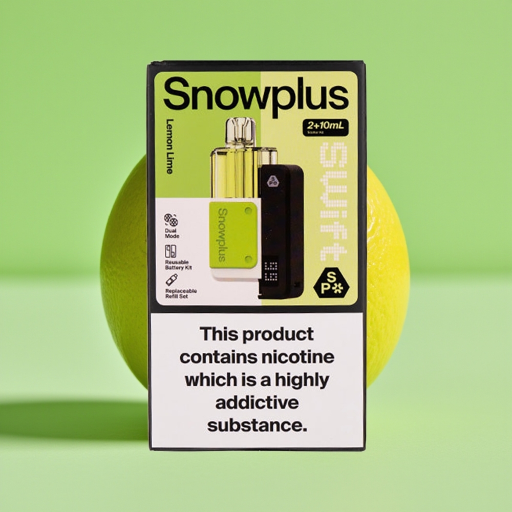 Snowplus Swift 5000 Puffs Dual Mesh Pod Kit Limeta Limun 1000 mAh 2+10 ml