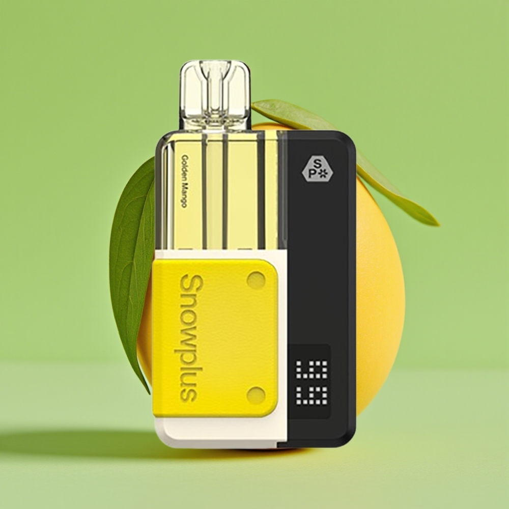Snowplus Swift 5000 Puffs Dual Mesh Pod Kit Zlatna Mango 1000 mAh