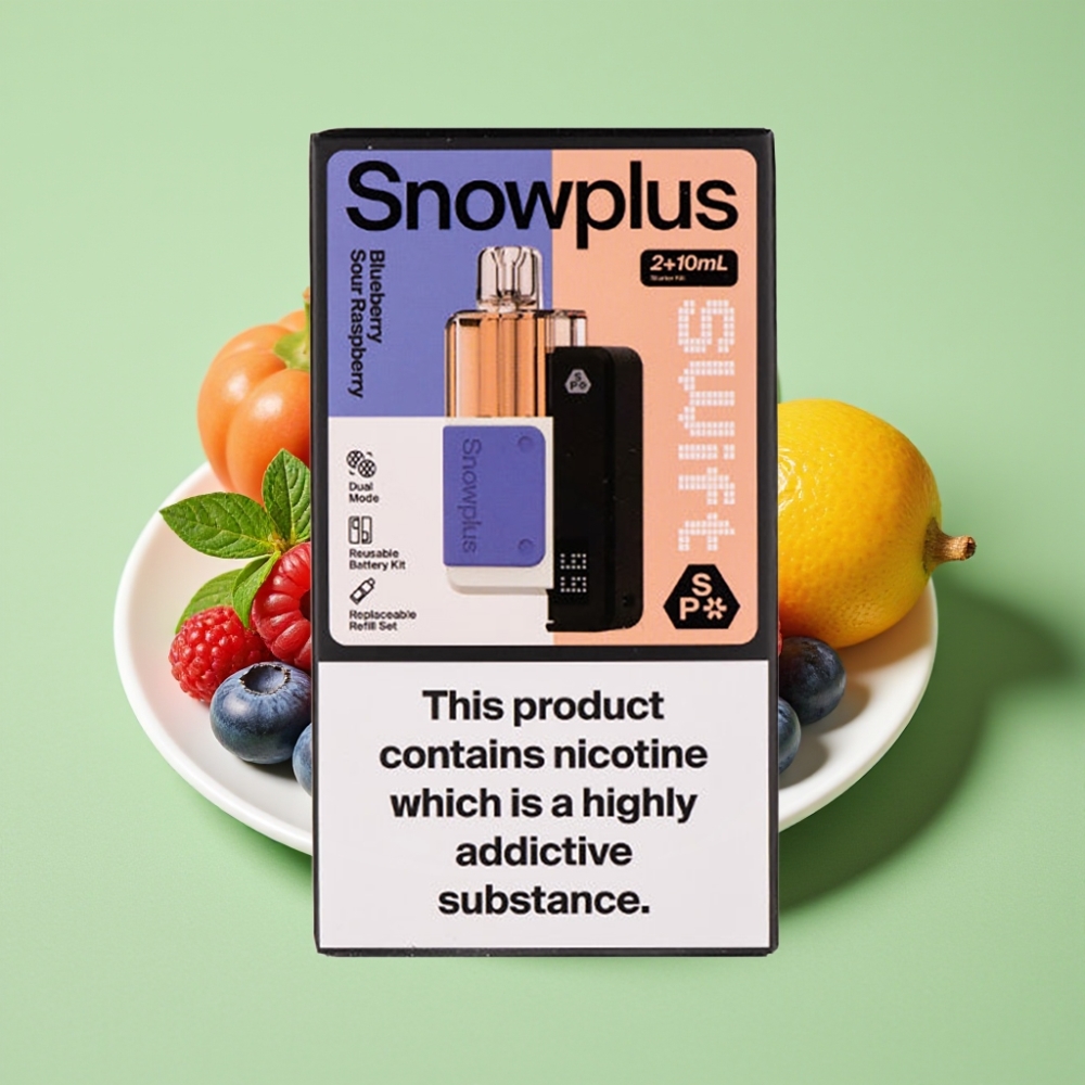 Snowplus Swift 5000 Puffs Dual Mesh Prefilled Pod Kit Borovnica Kisela Malina